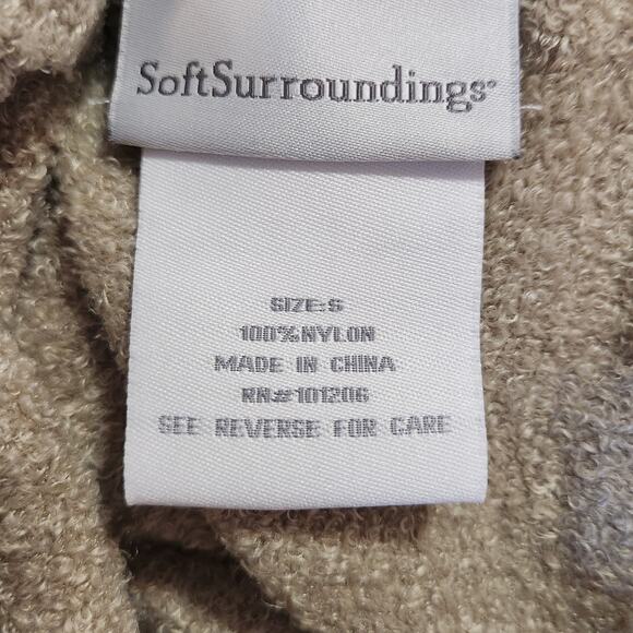 Soft Surroundings Fuzzy Soft Cowel Neck Pullover Sweater, Oversized, sz small - Picture 7 of 8